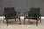 Mid-Century Modern 1950s Finn Juhl 138 Easy Lounge Chairs for France and Son- A Pair For Sale - Image 3 of 11