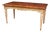 20th Century Louis XVI Lacquered and Painted Table, 1950s For Sale