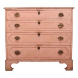 English Painted Chest of Drawers For Sale