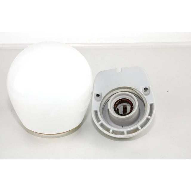 Porcelain Wall Lamp from Wagenfeld, 1950s For Sale - Image 4 of 8