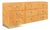 Mid-Century Modern Burl Wood and Brass Dresser by Founders for Thomasville For Sale
