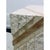 White Modern Maitland Smith Tessellated Mixed Stone Cube Tables . For Sale - Image 8 of 12