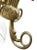 Vintage Art Nouveau Style Fleur De Lis Calla Lillies Shades 5 Arms Chandelier For Sale - Image 11 of 13