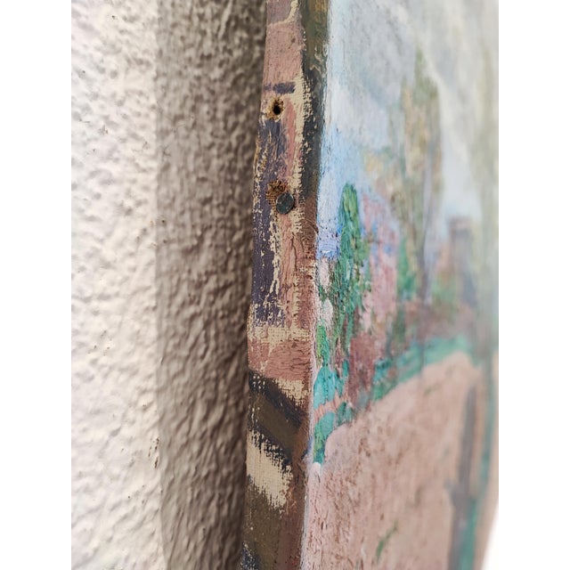 Josef Favre, Printemps à Bernex, Oil on Canvas For Sale - Image 8 of 11