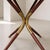 Mid-Century Modern Brass Wood Coffee Table by Cesare Lacca, Italy, 1950s For Sale - Image 5 of 8