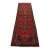 Zanjan Runner 3’4” X 10′ Red Wool Vintage Tribal Hand-Knotted Oriental Rug For Sale