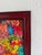 Paint Serg Graff "Golden Comb" Abstract Acrylic Painting Framed Outsider Art Coa For Sale - Image 7 of 8