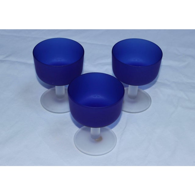 Mid 20th Century 12 Italian Glass Goblets For Sale - Image 5 of 11