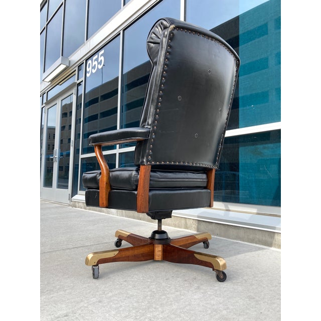 Gunlocke Model “Washington” John F. Kennedy Oval Office Chair Chairish