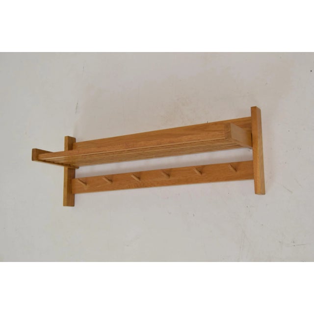 Mid-Century Wall Shelf and Hook, 1970s For Sale - Image 11 of 12