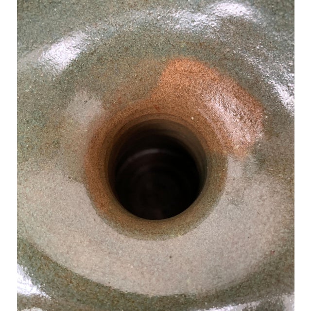 Ceramic Vintage German Studio Pottery Vase by Acki Jürgens, 1970s For Sale - Image 7 of 18