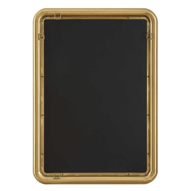 Atkinson Modern Brass Mirror For Sale - Image 6 of 6