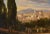 Tuscan School Artist, Landscape View of Florence, 1790, Oil on Canvas, Framed For Sale - Image 4 of 12