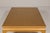 Asian Gold Lacquered Ming Dynasty Style Chow Leg Coffee Table with Carved Apron For Sale - Image 3 of 12