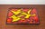 Mid-Century Modern West German Pottery WGP Wall Plate with Red and Yellow Bird Decor, 1970s, 1960s For Sale - Image 11 of 15