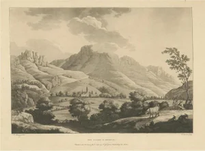After Beaumont, The Valley of Inspruck, 1792, Print
