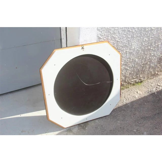 1960s Italian Rosewood Mirror, 1960s For Sale - Image 5 of 10