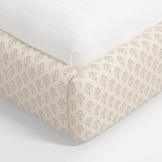 Cloth & Company Stoffer Home x Cloth & Company Marisa Platform Bed in Francie Cream - California King For Sale - Image 4 of 7