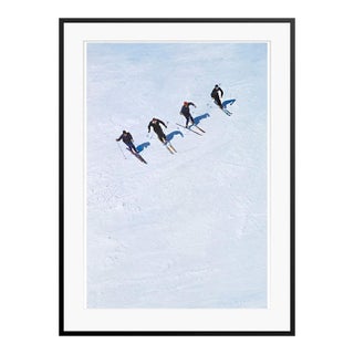 Toni Frissell 'On the Piste' Archival Pigment Print Framed in Black For Sale