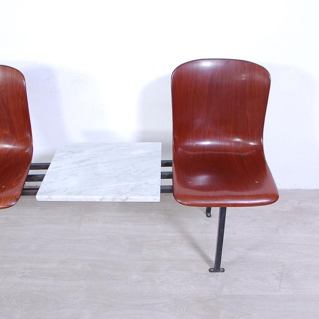 Three Seats with Marble Table Bench from Pagholz, 1960s For Sale - Image 10 of 18