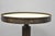 Small Contemporary Industrial Style Round Accent Drinks Candle Stand Side Table For Sale - Image 12 of 15