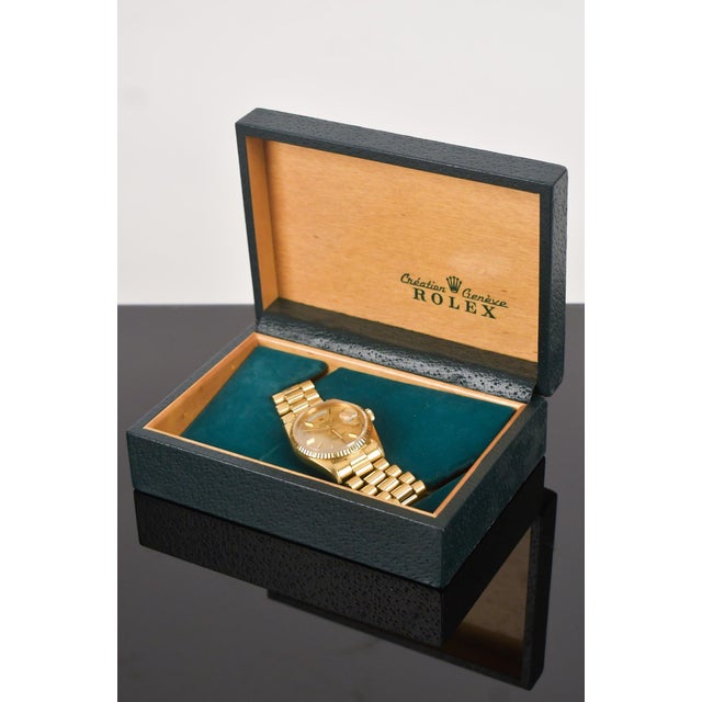 Rolex Presidential 18k Gold Day/Date Automatic Wristwatch For Sale - Image 14 of 17
