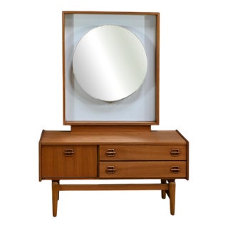 Scandinavian Teak Dressing Table, 1960s For Sale
