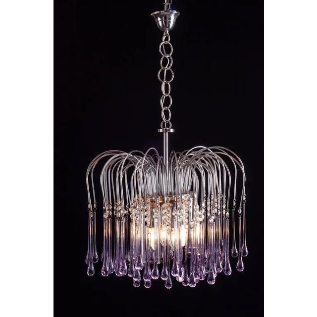 Murano Chandelier from Venini, 1960s For Sale - Image 9 of 10