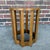 Harvey Probber Travertine and Walnut Circular Side Table For Sale - Image 11 of 12