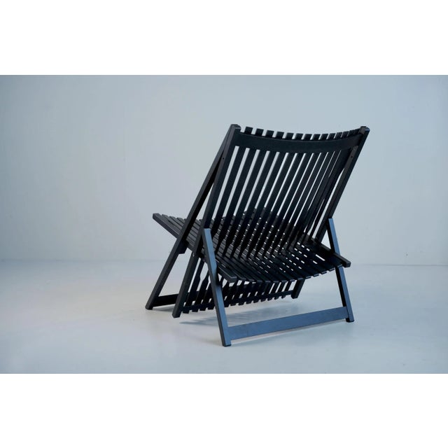 Gray Set of A1 Folding Chairs by Jean-Claude Duboys for Attitude, 1980s For Sale - Image 8 of 11