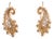 Megan Thorne Design Paisley Earrings, A Pair For Sale