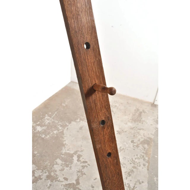 Wood Adjustable Easel in Oak, 1900s For Sale - Image 7 of 11
