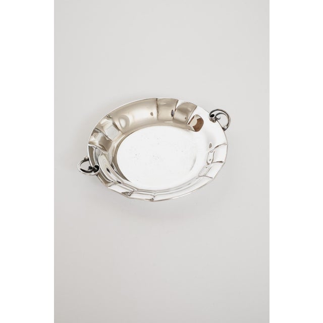 Vintage Danish Silver-Plated Serving Dish, in Good conditions. Designed 1970 to 1979