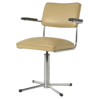 Swivel Armchair from Mauser Works Waldeck, Germany, 1950s For Sale