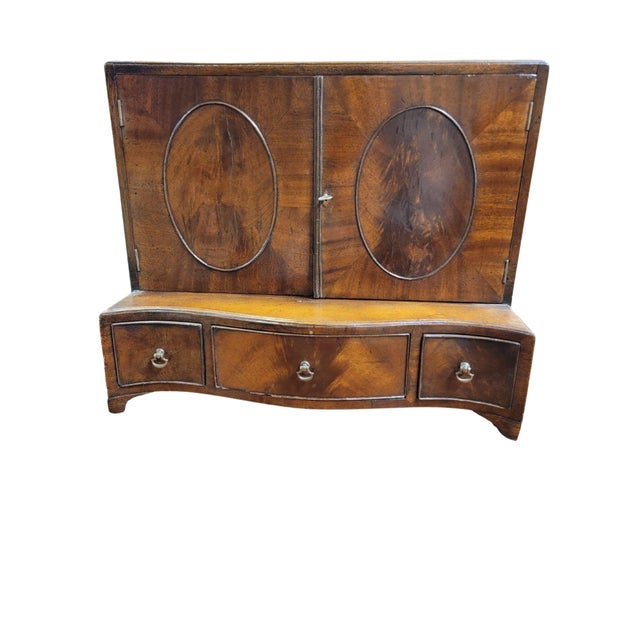 English Late 19th Century Tabletop Stationary Cabinet For Sale - Image 3 of 3