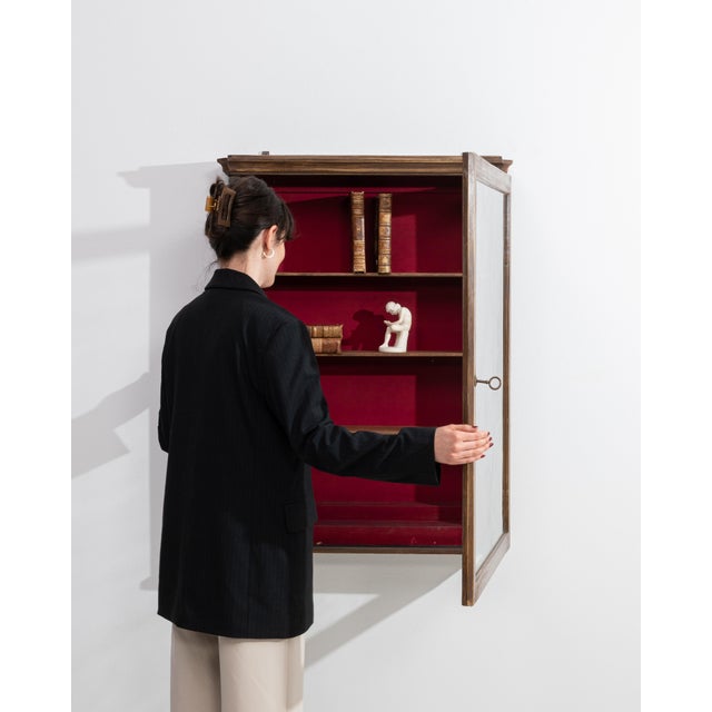 19th Century Wall-Mounted Vitrine For Sale - Image 10 of 12