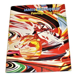 1996-1999 James Rosenquist Paintings Art Book Autographed For Sale