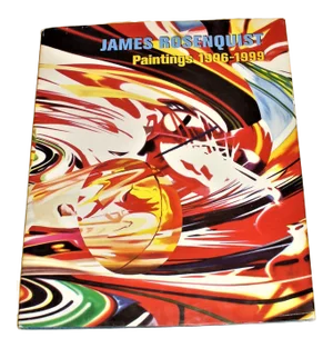 1996-1999 James Rosenquist Paintings Art Book Autographed