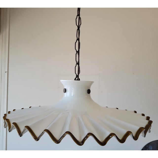 Venini Pinocchio Ceiling Lamp attributed to Ludovico Diaz De Santillana for Venini, 1970s For Sale - Image 4 of 13