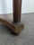 2000 - 2009 Empire Style Mahogany Side Table with Black Marble Top For Sale - Image 5 of 8