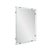 Metal Vivaldo Floating Vanity Mirror with Glass Box Frame For Sale - Image 7 of 11