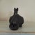 Antique Cast Iron Resting Whippet Greyhound Hearth Statue For Sale - Image 10 of 17