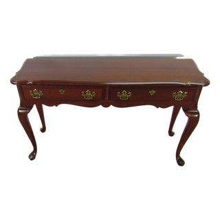 Pennsylvania House Solid Cherry Console Table For Sale