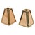 Mid-Century Modern Table Lamps in Gilt Metal and Straw, Italy, 1970s, Set of 2 For Sale - Image 13 of 15