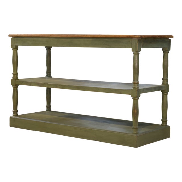 Oak Drapers Table, 1960s For Sale