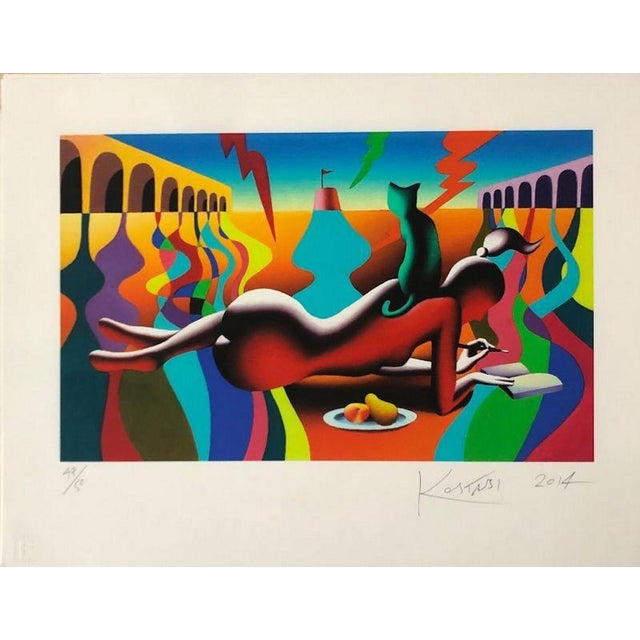 Silkscreen, 2014 Handsigned by the artist in pencil and numbered 47/50 Publisher : Galerie-F Edition 46.50 cm. x 61.00 cm....