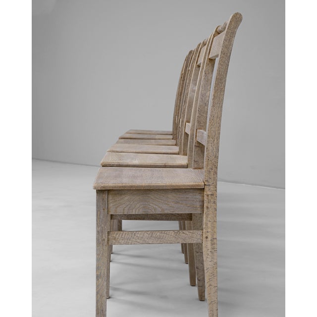 1900s French Oak Dining Chairs - Set of 6 For Sale - Image 14 of 18