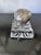 Art Nouveau Imperial Russian Silver and Crystal Inkwell For Sale - Image 3 of 9