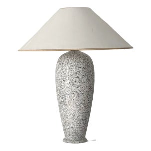Tall Postmodern Ceramic Lamp, Italy, 1980s For Sale