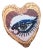Haricot Vert x Mommani Threads Velvet "Heartfelt Glimpse" Original Pillow For Sale